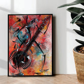 Musical Abstract art - wall Art