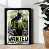 Wanted Batman - wall art