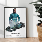 Fernando Alonso - wall art