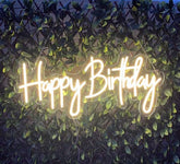 Happy Birthday Neon Sign - Style 1