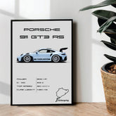PORSCHE 911 GT3 RS - wall art
