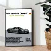PORSCHE 918 SPYDER - wall art