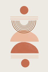 Boho Geometric Modern Art