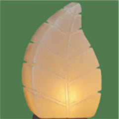 USB multi colour changing Leaf shape salt lamp