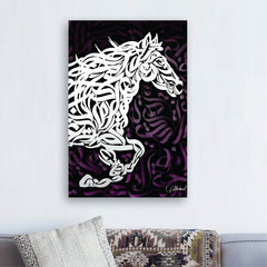 horse Arabic calligraphy Art - wall art