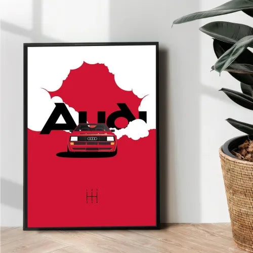 The Audi Legacy poster - wall art
