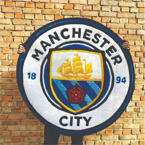 Manchester City rug - fluffy rugs