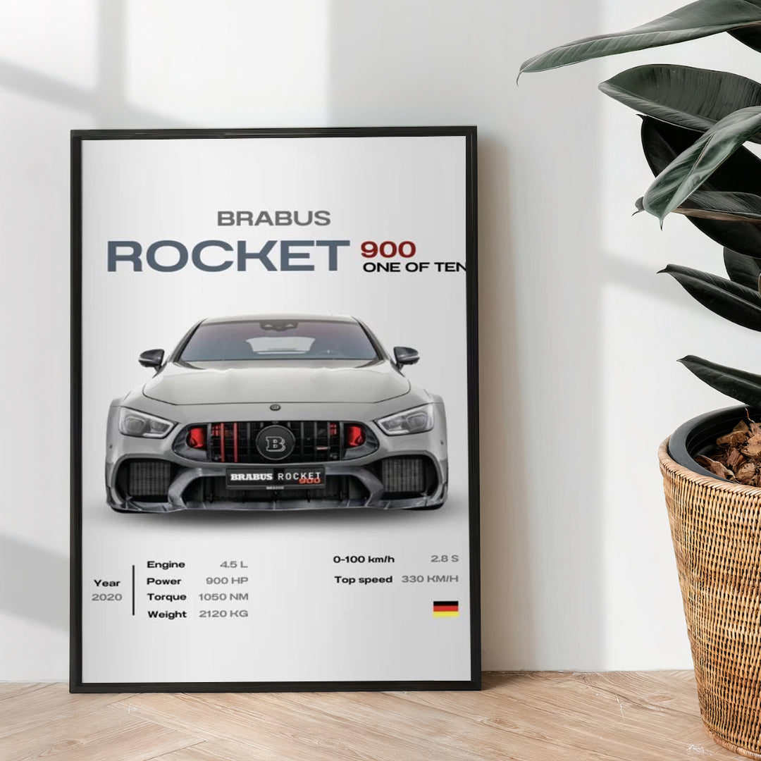 Brabus Rocket 900 - wall art