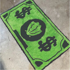 Dollar mat rug - fluffy rugs