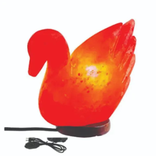 Multi Color Changing USB Swan Himalayan Salt Lamp