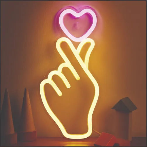 Mini Cute heart Neon