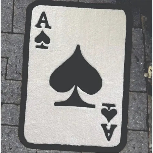 Poker card Rug