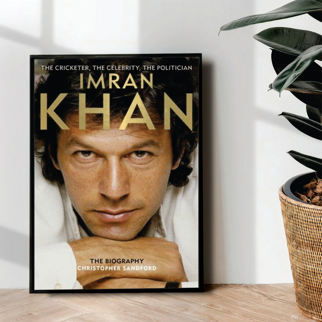 The cricketer The Celebrity The Politician Imran Khan - wall art