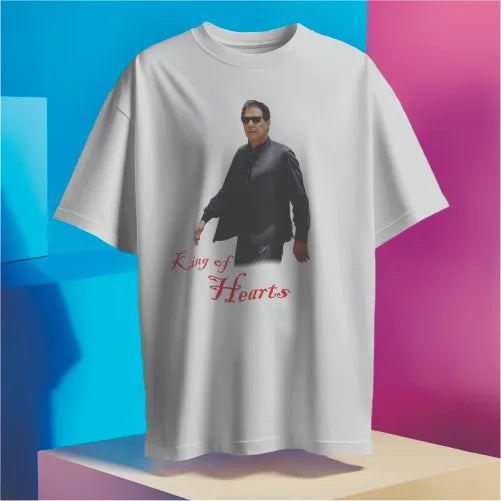 Fight like a khan The king of hearts - t shirt