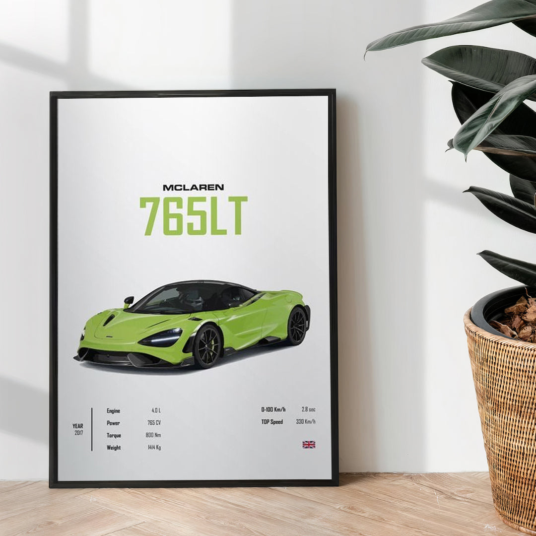 Mclaren 765LT - wall art