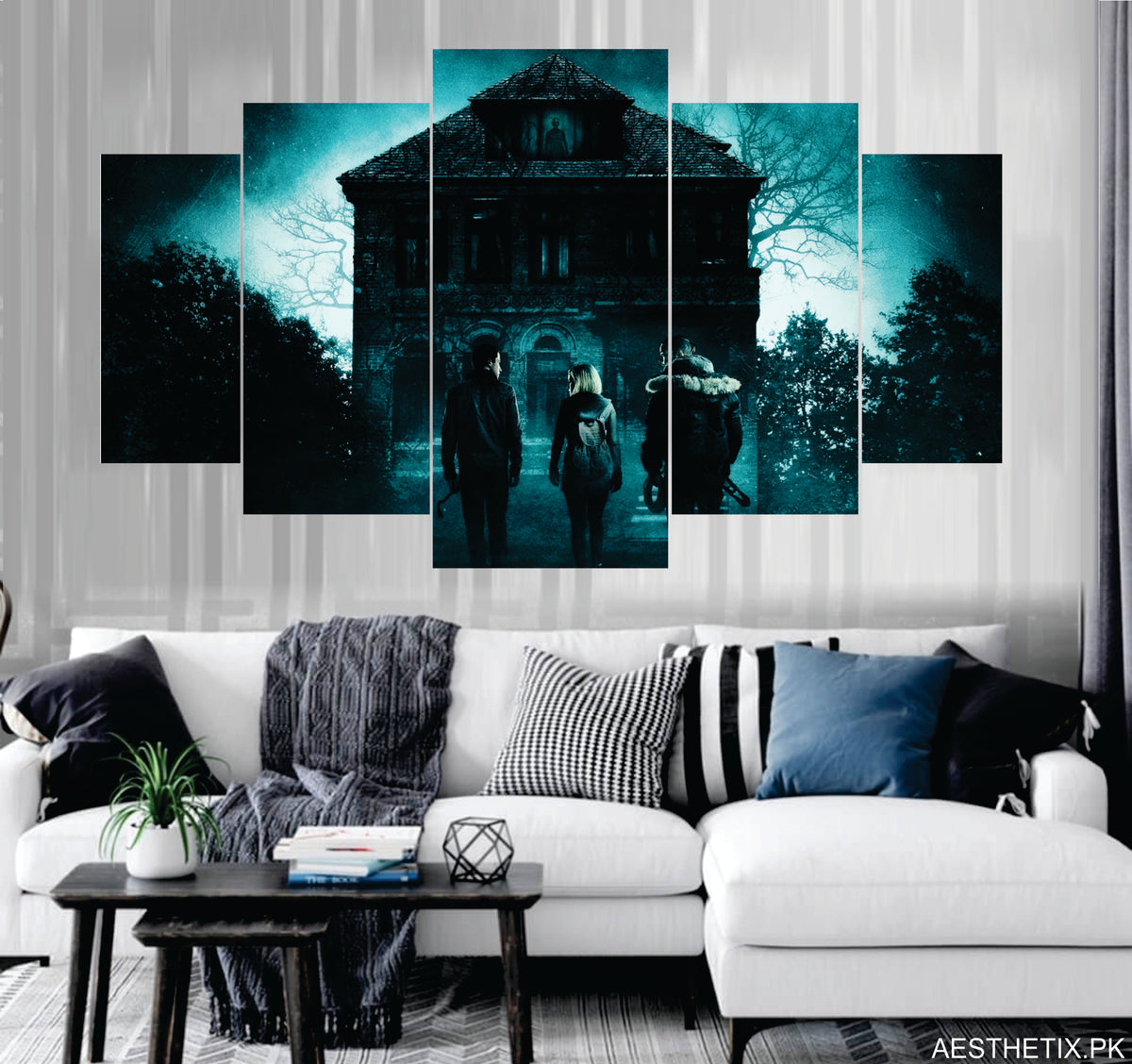 Do`nt Breath set of 5 - panel wall art