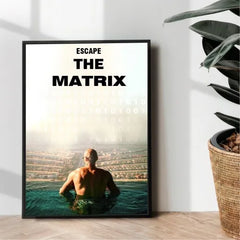 Escape the matrix by top G - wall art