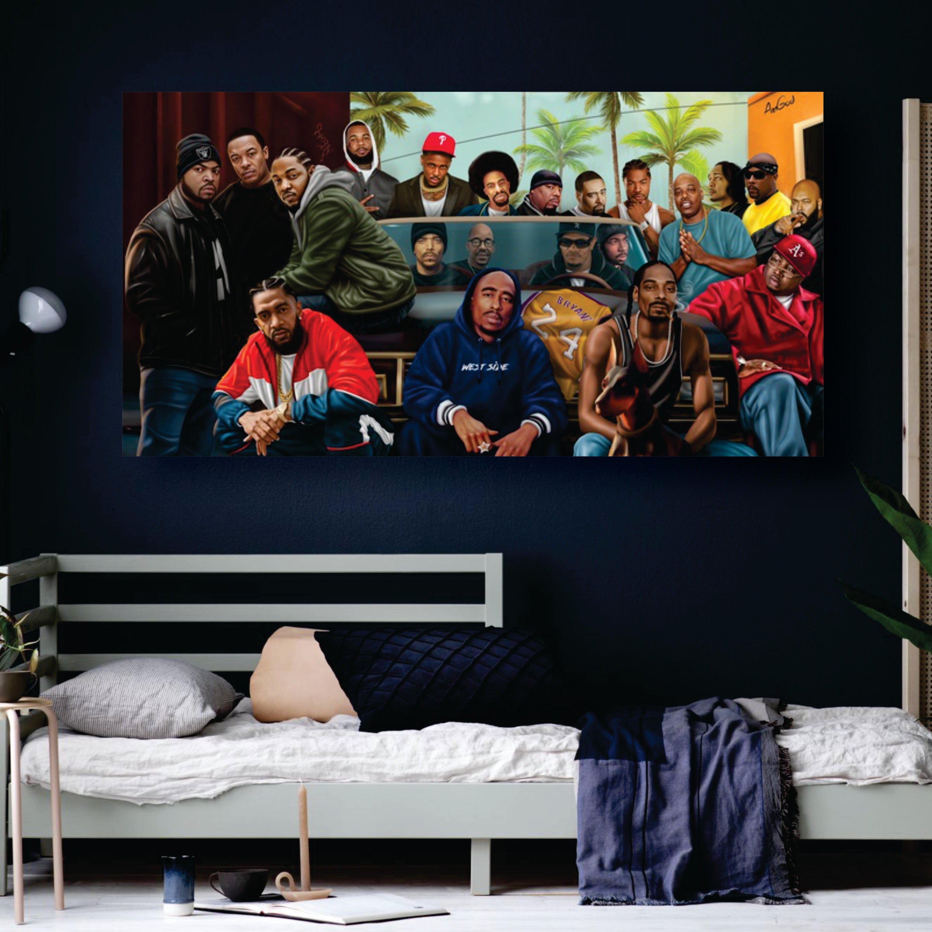 Hip hop rappers - wall art – Aesthetix