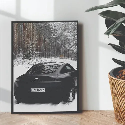 Aston Martin V8 vantage - wall art