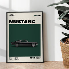 Ford Mustang - wall art