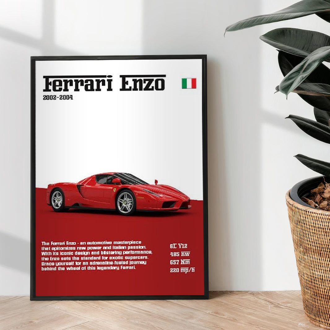 Ferrari Enzo - wall art
