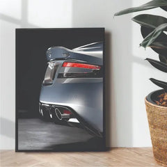 Aston Martin DBS poster design - wall art