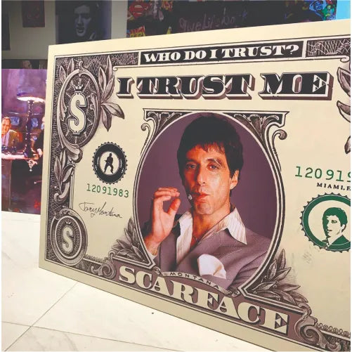 SCARFACE BILL AL PACINO DOLLAR