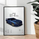 Nissan GT-R R34 - wall art