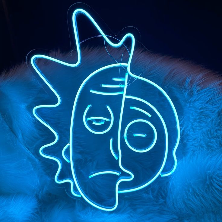 Rick and Morty Neon