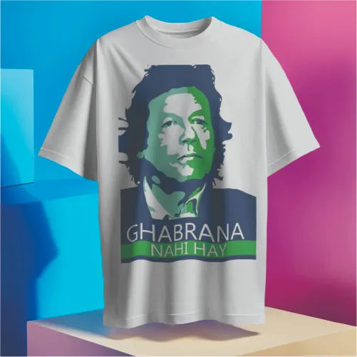 Fight like a khan He said Ghabrana Nhi - t shirt