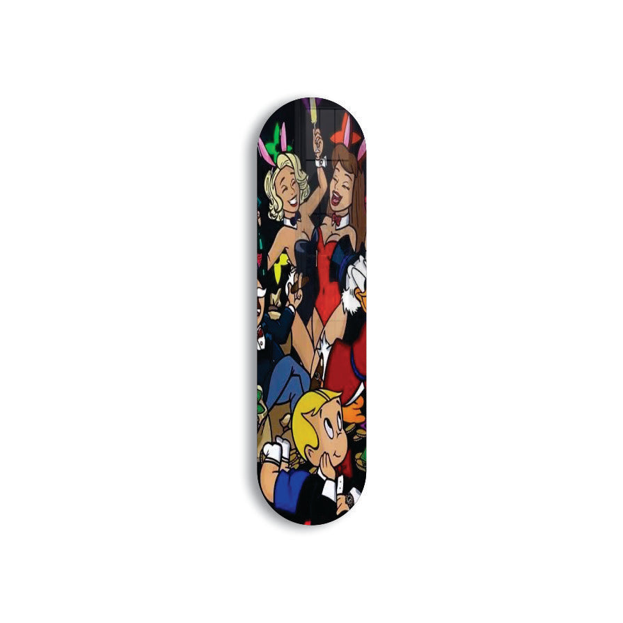 Richie Rich Mcduck Alec Monopoly - Pixiglass wall art