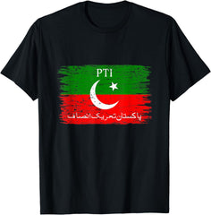 PTI flag art - t shirt