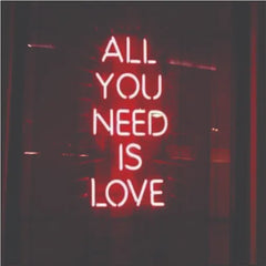 All you need is love wedding neon sign