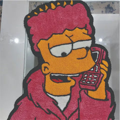 Bart Simpson Rug - fluffy Rugs