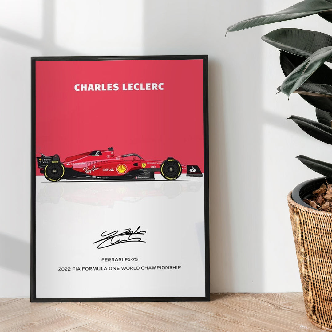 Charles Leclerc - wall art