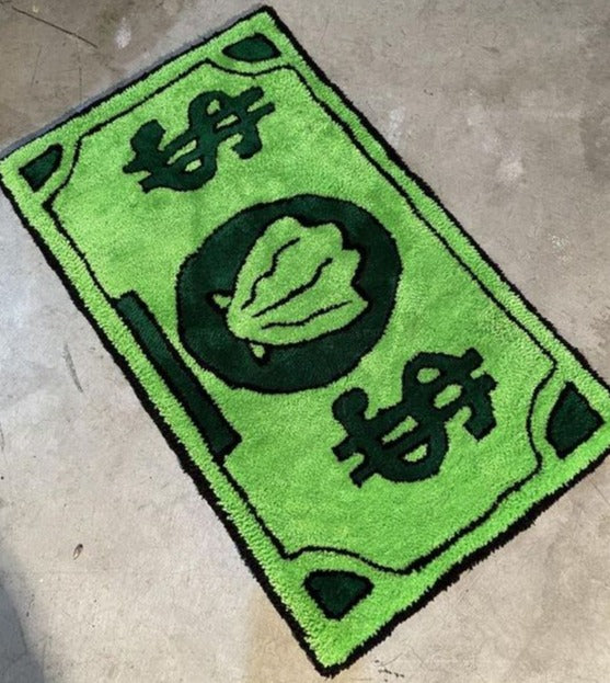 Dollar mat rug - fluffy rugs