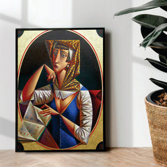 The Cubist Abstract Art - wall art