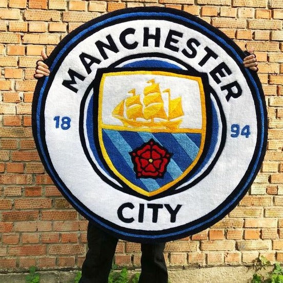 Manchester City rug - fluffy rugs