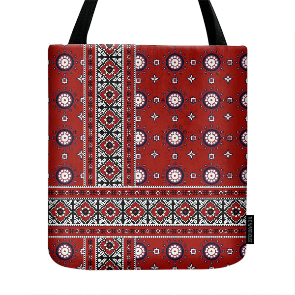 Ajrak Design TOTE BAG