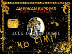 Amex Hustlers Card - wall art