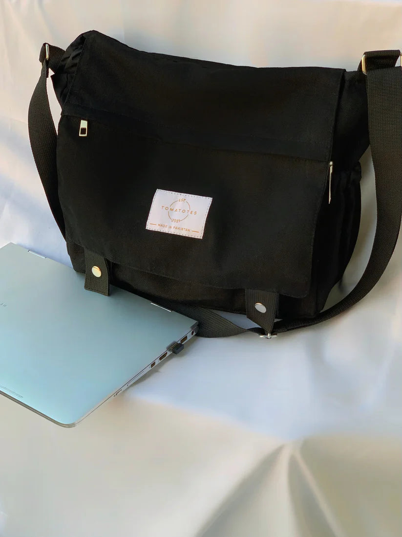 Black Cross-Body Bag