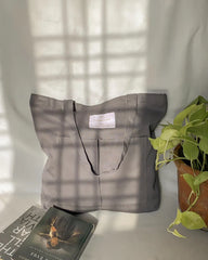 Grey Simple Totebag