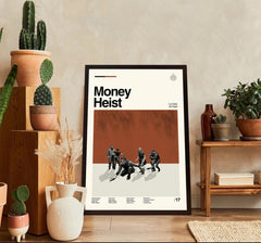 Money heist tv show - wall art