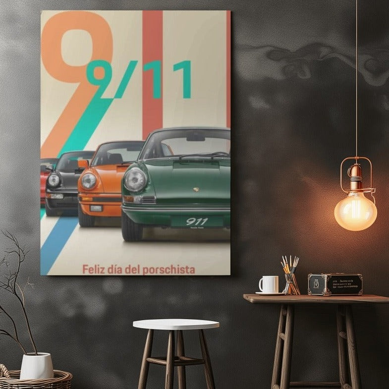 Porsche 911 - wall art