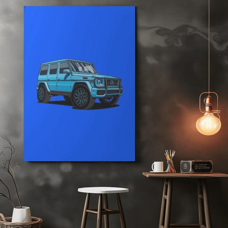 Mercedes AMG illustration - wall art