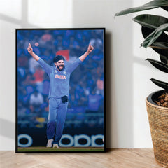 Ravindra Jadeja - cricket wall art