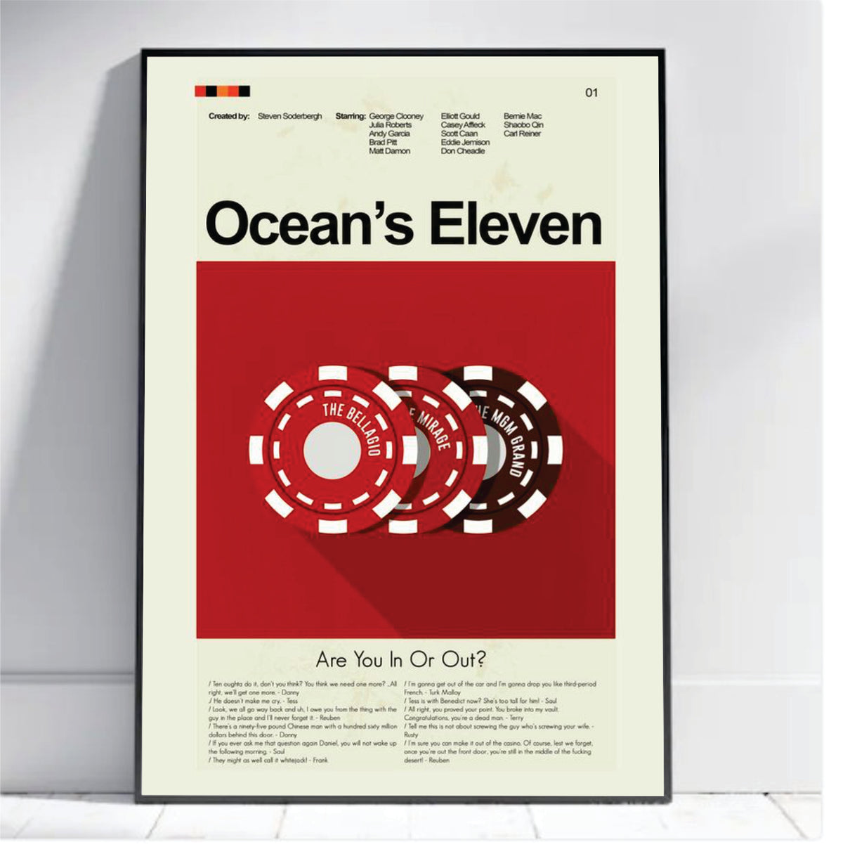 Ocean's Eleven - wall art