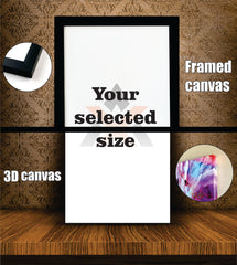 Lyrical Canvas Husn by anuz jain - wall art