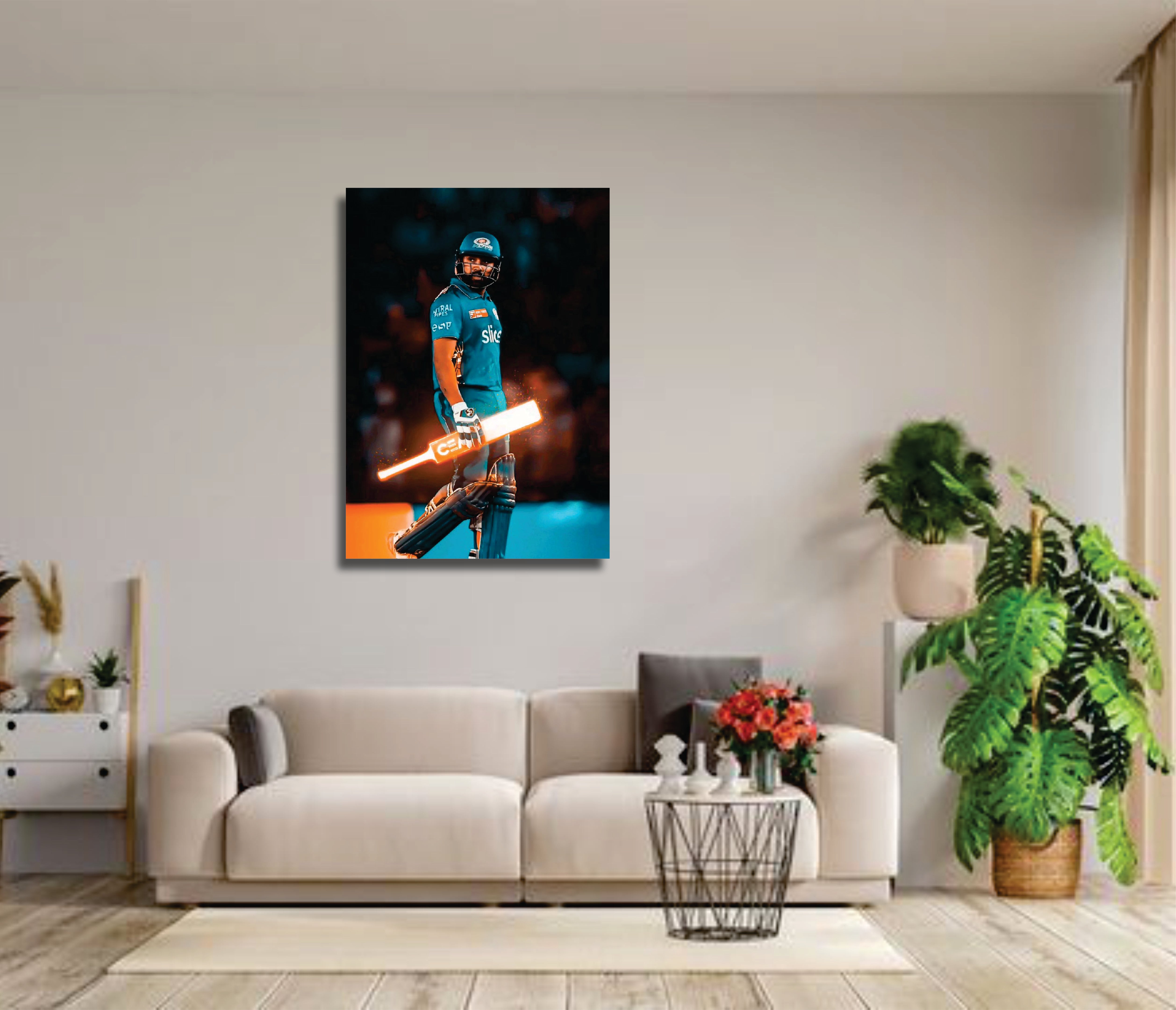 Rohit Sharma - cricket wall art