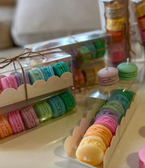 Macaron box of 6 - Decorative Candle